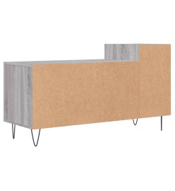 Meuble TV Sonoma gris 100x35x55 cm Bois d'ingénierie