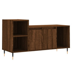 Meuble TV Chêne marron 100x35x55 cm Bois d'ingénierie