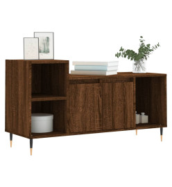 Meuble TV Chêne marron 100x35x55 cm Bois d'ingénierie