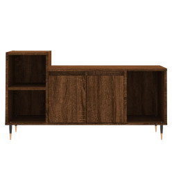 Meuble TV Chêne marron 100x35x55 cm Bois d'ingénierie