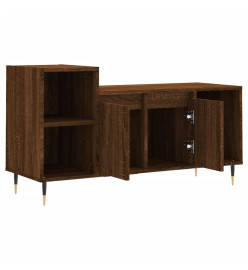 Meuble TV Chêne marron 100x35x55 cm Bois d'ingénierie