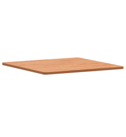 Dessus de table 60x60x1,5 cm carré bois massif de hêtre