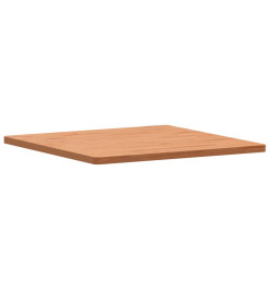 Dessus de table 70x70x2,5 cm carré bois massif de hêtre