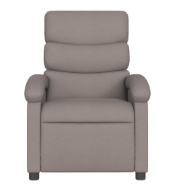 Fauteuil inclinable Taupe Tissu