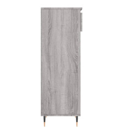 Armoire à chaussures Sonoma gris 40x36x105 cm Bois d'ingénierie