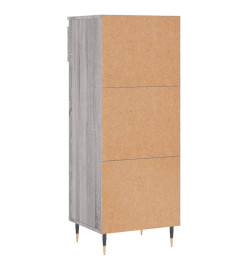 Armoire à chaussures Sonoma gris 40x36x105 cm Bois d'ingénierie