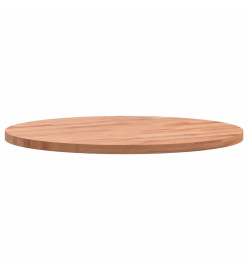 Dessus de table Ø40x1,5 cm rond bois massif de hêtre