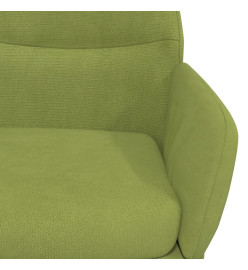 Chaise de relaxation Vert clair Velours