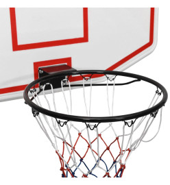 Panneau de basket-ball Blanc 71x45x2 cm Polyéthylène