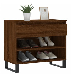 Armoire à chaussures Chêne marron 70x36x60 cm Bois d'ingénierie