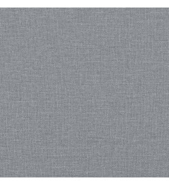 Ensemble de canapés 2 pcs avec coussins Gris clair Tissu