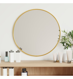 Miroir mural Doré Ø 40 cm Rond