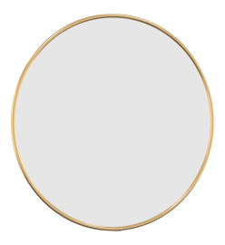 Miroir mural Doré Ø 40 cm Rond