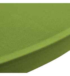 Housses de table extensible 4 pcs 60 cm Vert