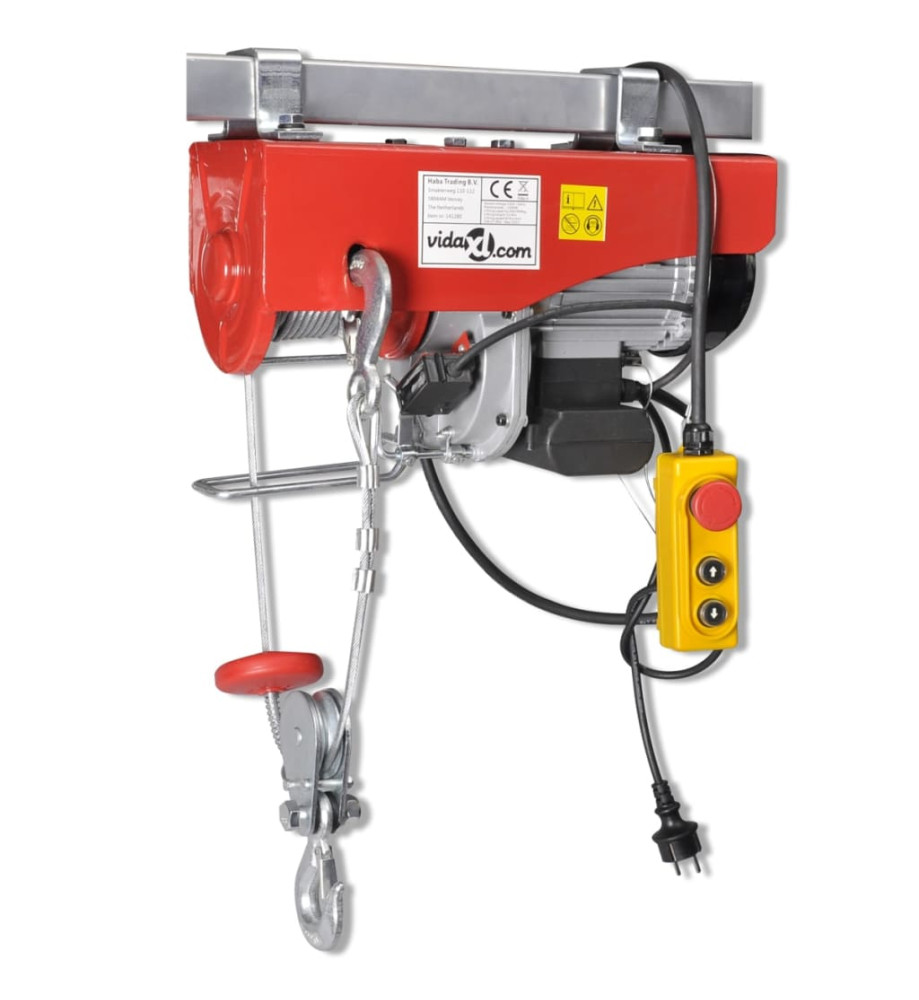 Palan électrique 1300 W 500/999 kg