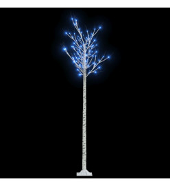 Sapin de Noël 200 LED bleu Saule 2,2 m Int/Ext