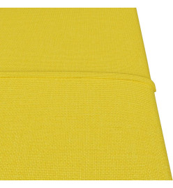 Panneaux muraux 12 pcs Jaune clair 30x30 cm Tissu 1,08 m²