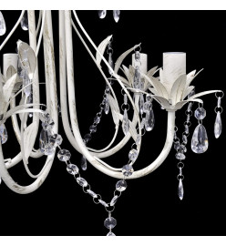 Lustre suspendu en cristal 5 douilles d'ampoule