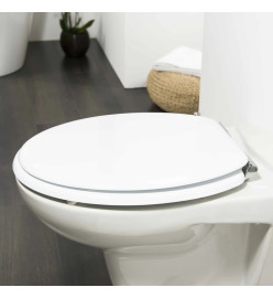 Tiger Abattant WC à fermeture en douceur Reno MDF Blanc 252350646