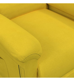 Fauteuil de massage Jaune Velours