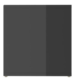 Meubles TV 2 pcs Gris brillant 72x35x36,5 cm Aggloméré