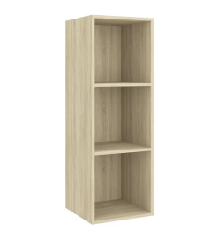 Ensemble de meubles TV 4 pcs Chêne sonoma Bois d'ingénierie