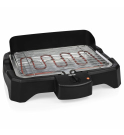 Tristar Barbecue électrique de table 2000 W 34,5x23 cm Noir