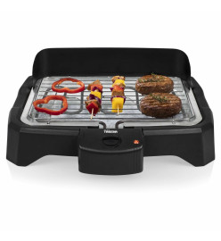 Tristar Barbecue électrique de table 2000 W 34,5x23 cm Noir