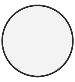 Miroir mural Noir Ø 30 cm Rond