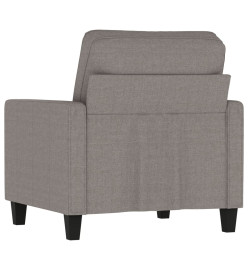 Fauteuil Taupe 60 cm Tissu