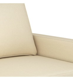 Fauteuil Crème 60 cm Tissu