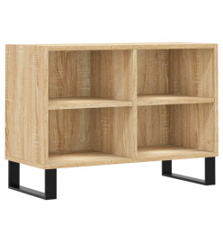 Meuble TV chêne sonoma 69,5 x 30 x 50 cm bois d'ingénierie