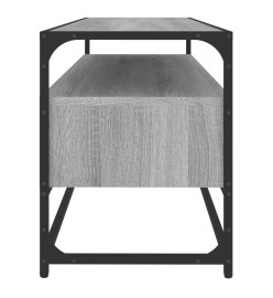 Meuble TV sonoma gris 100x35x45 cm bois d'ingénierie