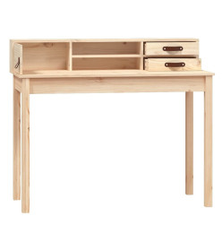 Bureau 110x50x93 cm Bois massif de pin