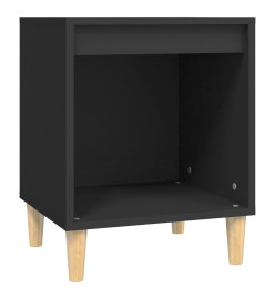 Table de chevet Noir 40x35x50 cm Bois d’ingénierie