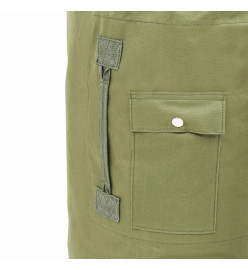 Sac de sport style militaire 85 L Vert olive