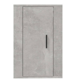 Meubles TV muraux 2 pcs Gris béton 40x34,5x60 cm