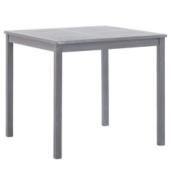 Mobilier à dîner de jardin 5 pcs Bois d'acacia massif Gris