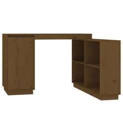 Bureau Marron miel 110x50x75 cm Bois massif de pin