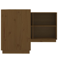 Bureau Marron miel 110x50x75 cm Bois massif de pin