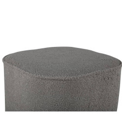 Venture Home Pouf Piff 44x44x41 cm Teddy Gris