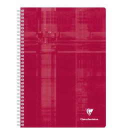 Clairefontaine Cahiers à reliure spiralée A4 90 Feuilles carrées 5 pcs