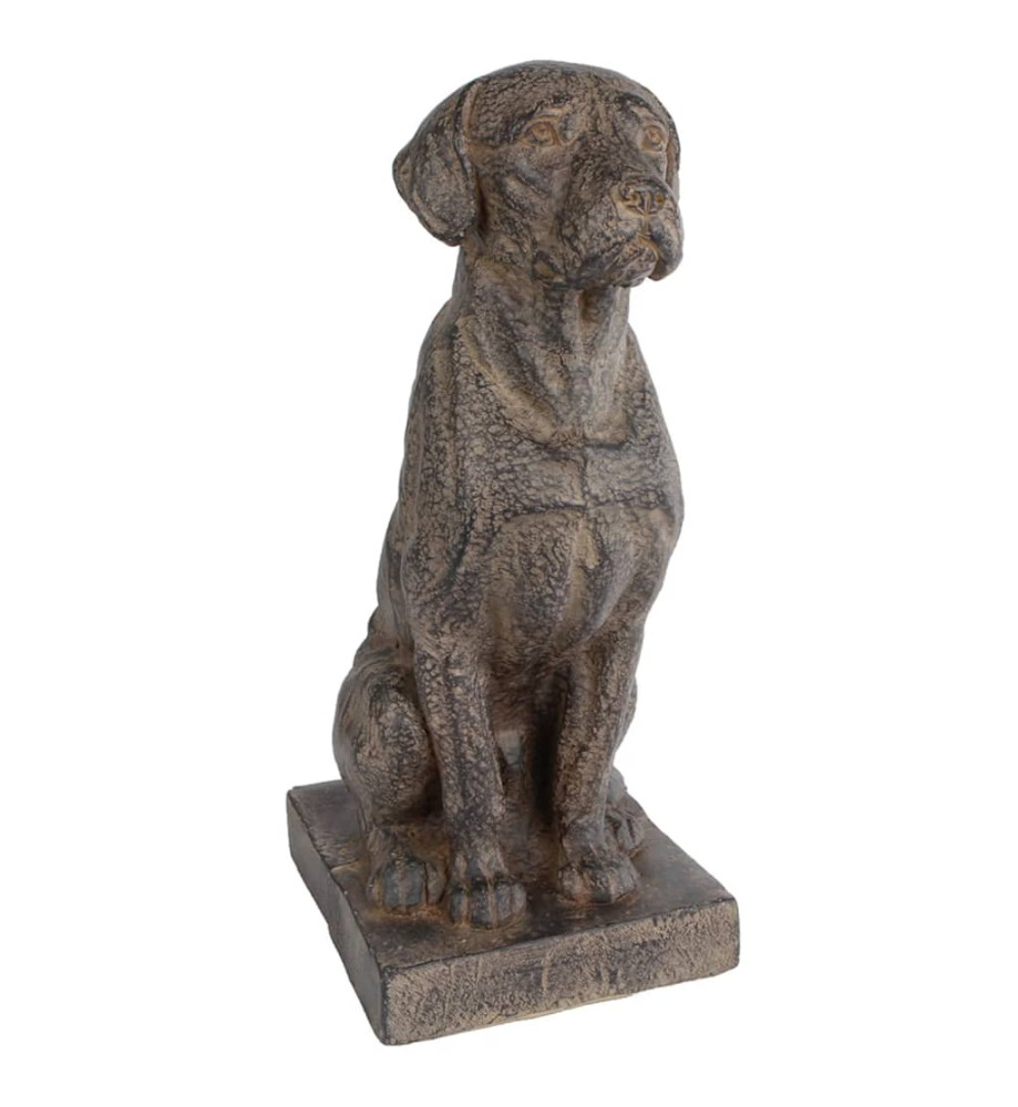 Gifts Amsterdam Sculpture Dog Polystone Marron 30x21x48 cm