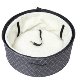 Jack and Vanilla Sac de transport pour animaux de compagnie Bizou Gris