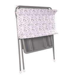 Bo Jungle Table de bain pliante 2 en 1 Pennsylvania Gris