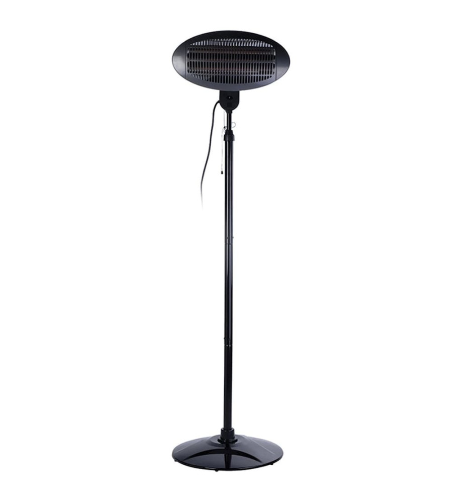 Excellent Electrics Parasol chauffant sur pied 2000 W Quartz Noir