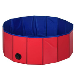 Pets Collection Piscine pliable pour animaux de compagnie 80x30 cm