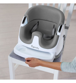Ingenuity Siège d'appoint pour bébé 2 en 1 Baby Base Ardoise