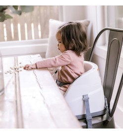 Ingenuity Siège d'appoint pour bébé 2 en 1 Baby Base Ardoise
