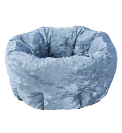 Scruffs Lit pour animaux de compagnie Velours Bleu